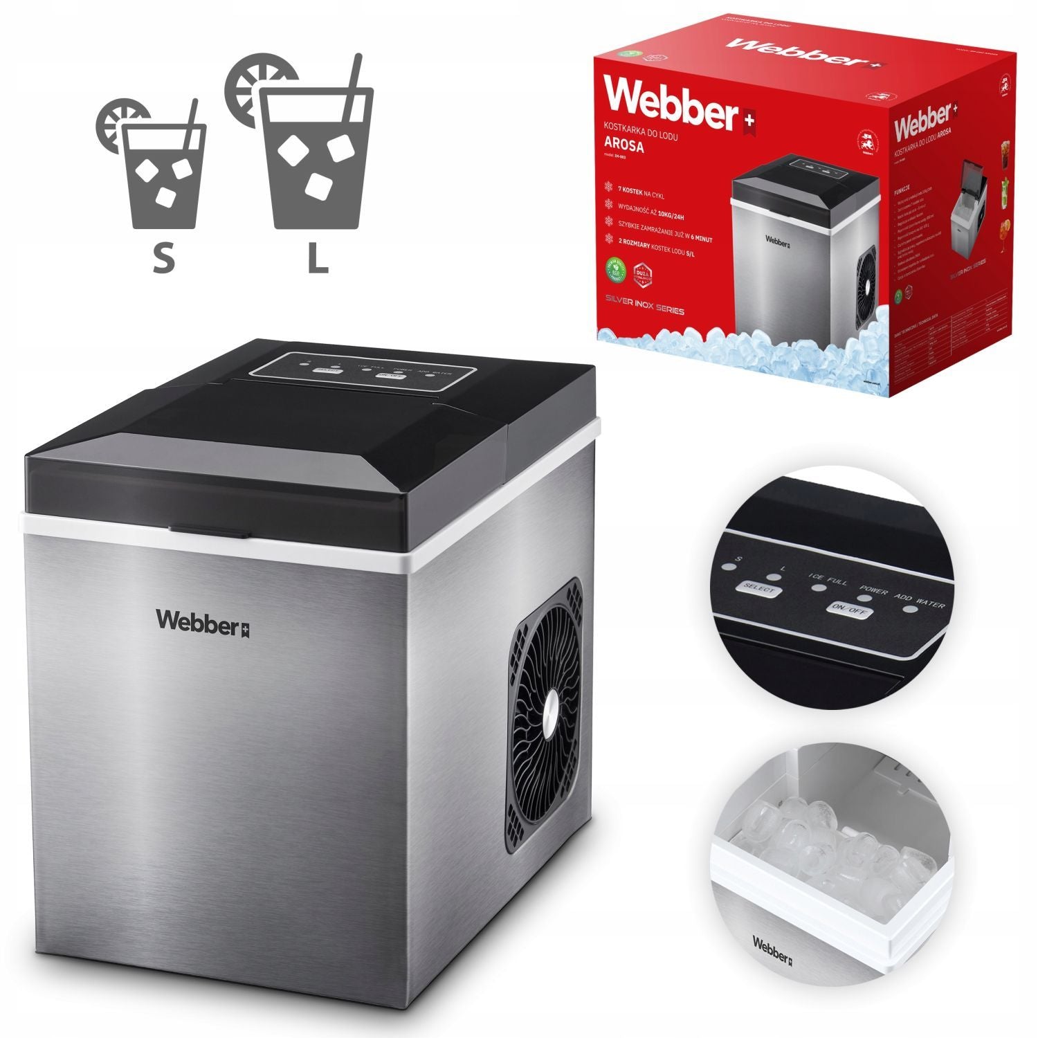 ICE MAKER ICE CUBE MAKING MACHINE HOMEMADE ICE FOR DRINKS Brand no brand