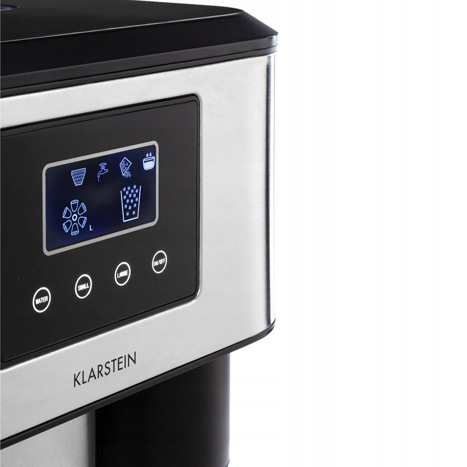 ICE MAKER KLARSTEIN CRUSHER CUBE MACHINE 18KG/24H SILVER Brand Klarstein