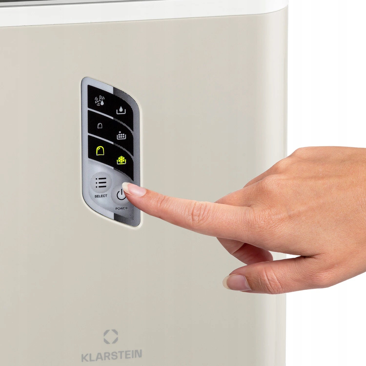 ICE MAKER KLARSTEIN HOMEMADE CUBE MACHINE 12KG/24H 1,5L CREAM Dominant color beige/brown