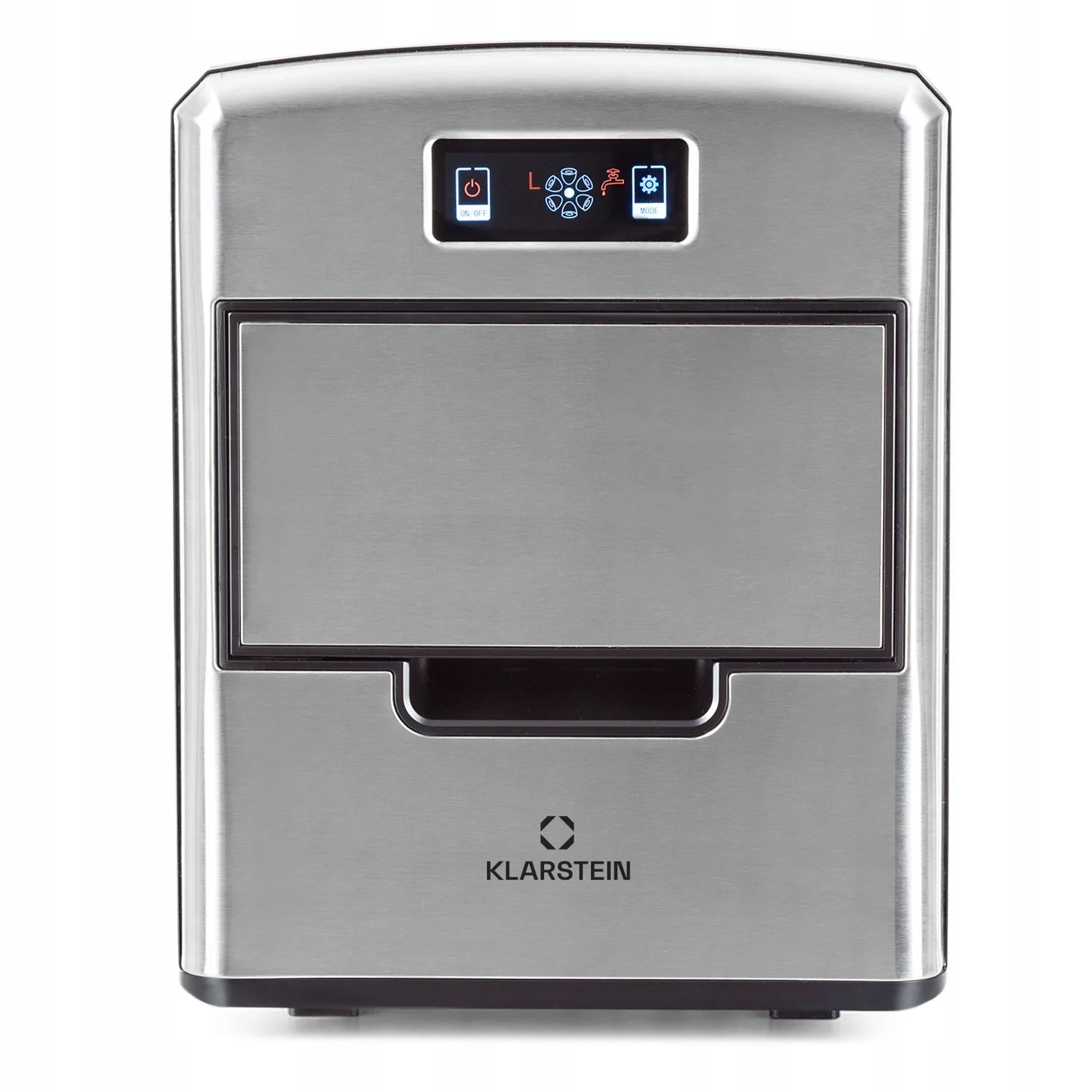 ICE MAKER KLARSTEIN HOMEMADE CUBE MACHINE 12KG/24H 2,1L SILVER Dominant color silver/gray