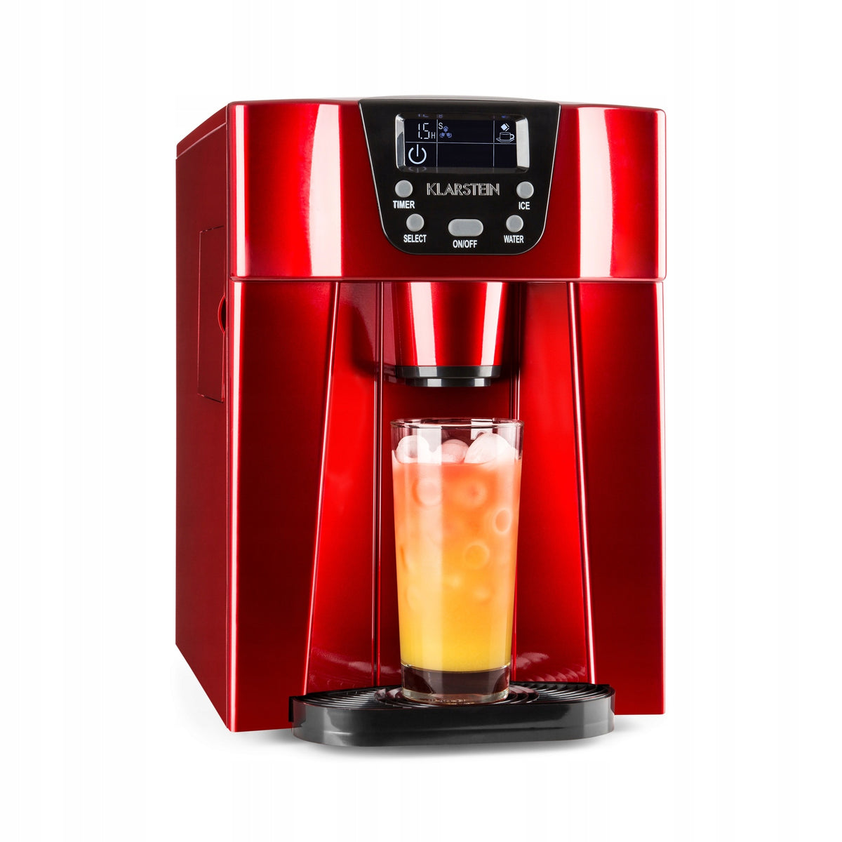 ICE MAKER KLARSTEIN HOMEMADE CUBE MACHINE 12KG/24H 2L RED