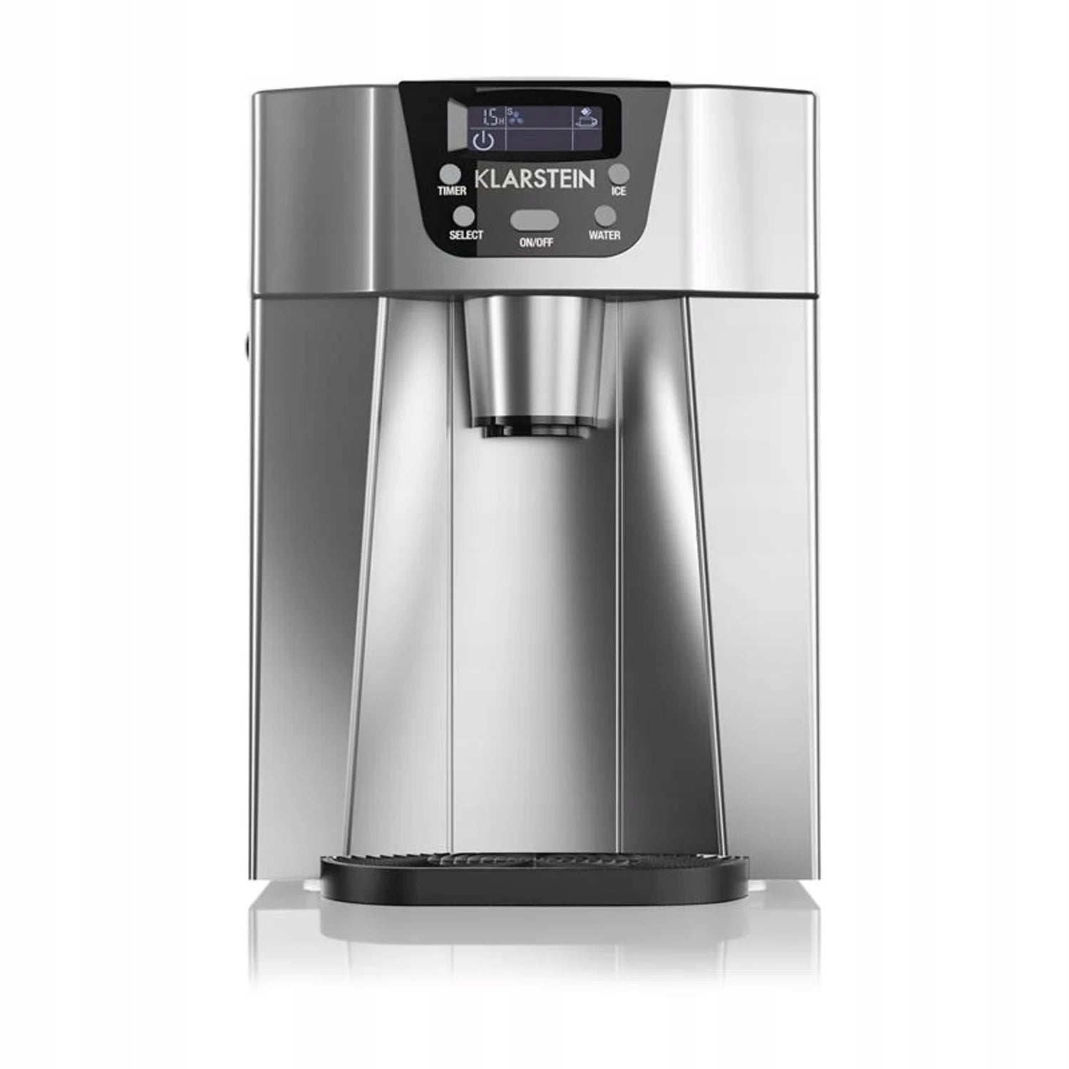 ICE MAKER KLARSTEIN HOMEMADE CUBE MACHINE 12KG/24H 2L SILVER Manufacturer code 10030848
