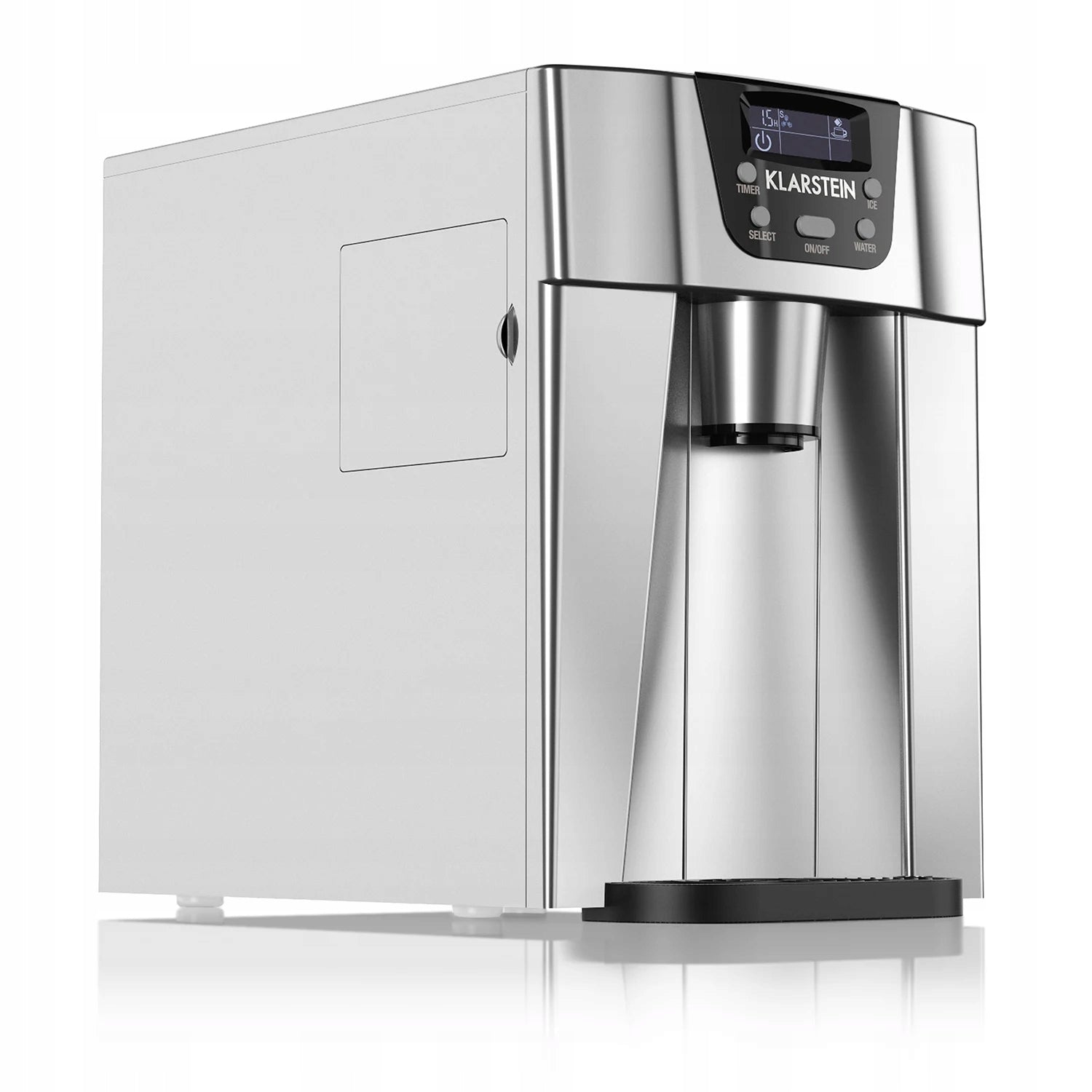 ICE MAKER KLARSTEIN HOMEMADE CUBE MACHINE 12KG/24H 2L SILVER