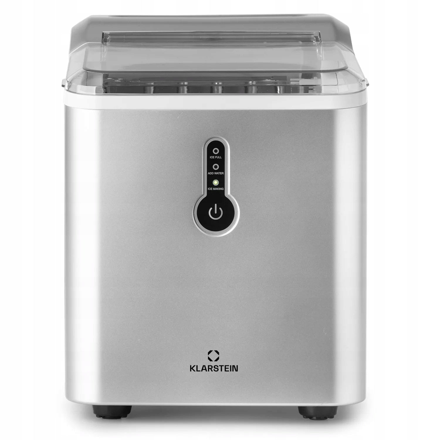 ICE MAKER KLARSTEIN HOMEMADE CUBE MACHINE 12KG/24H SILVER Brand Klarstein