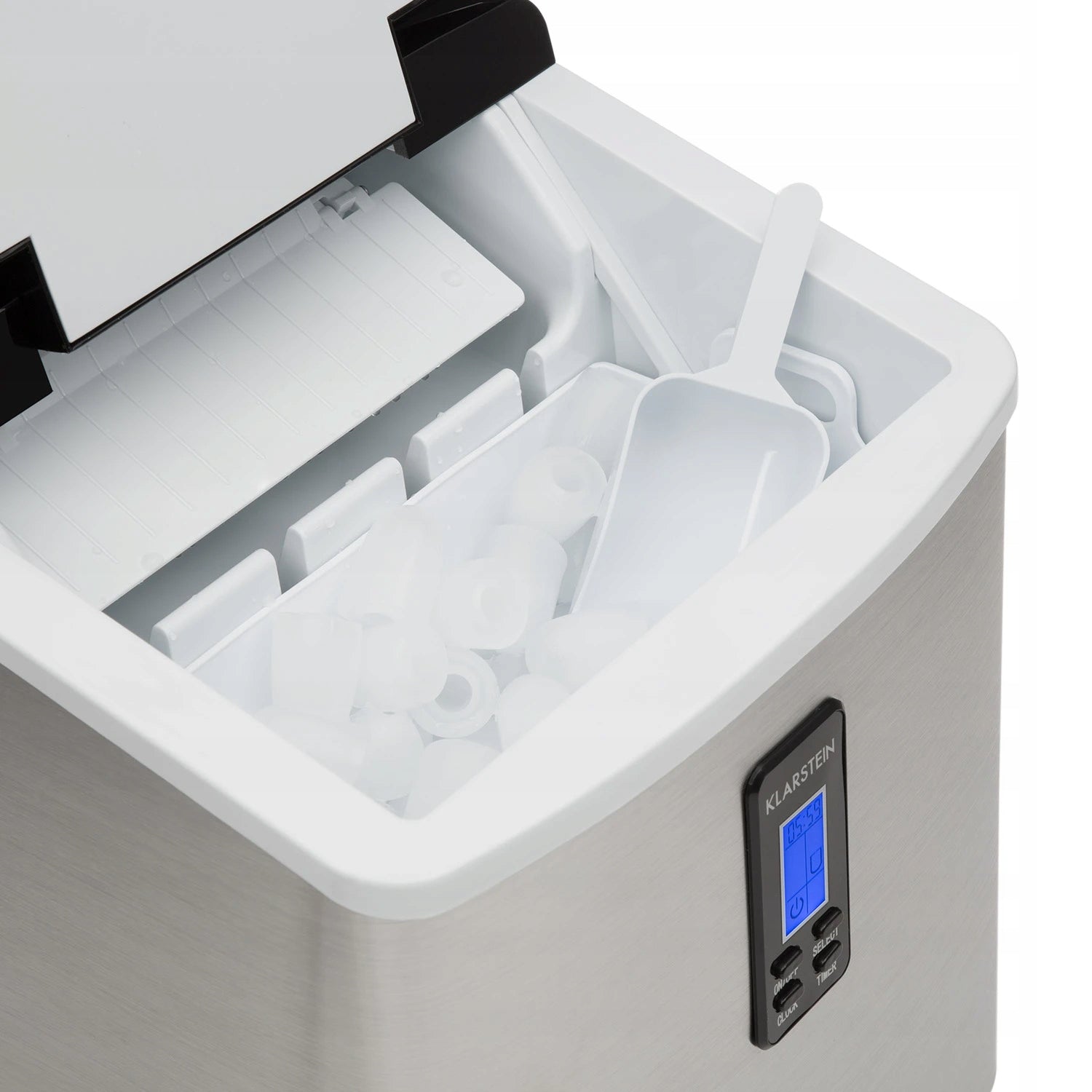 ICE MAKER KLARSTEIN HOMEMADE CUBE MACHINE 15KG/24H 3,3L BLACK Brand Klarstein