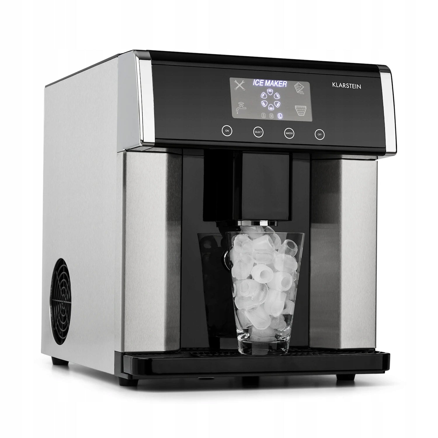ICE MAKER KLARSTEIN HOMEMADE CUBE MACHINE 15KG/24H 3L BLACK