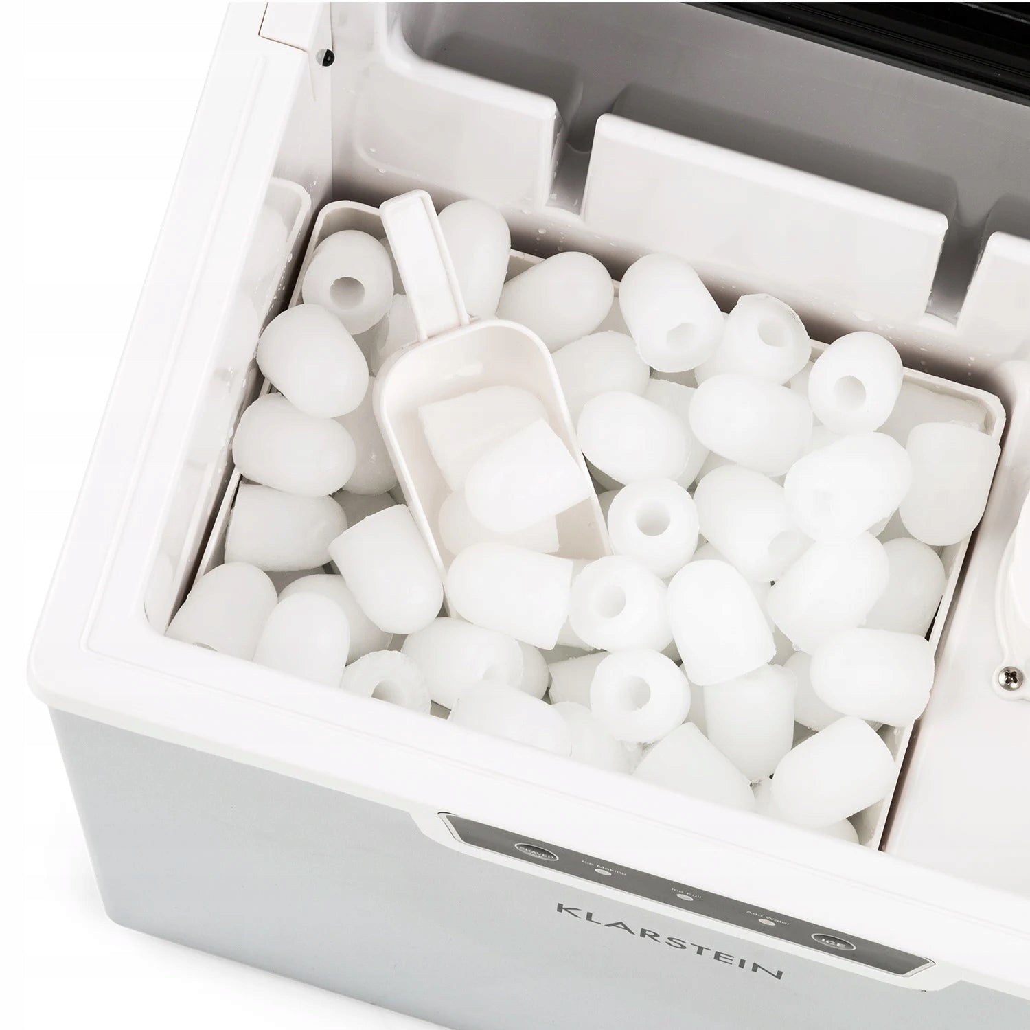 ICE MAKER KLARSTEIN HOMEMADE CUBE MACHINE 20KG/24H 1,9L SILVER Brand Klarstein