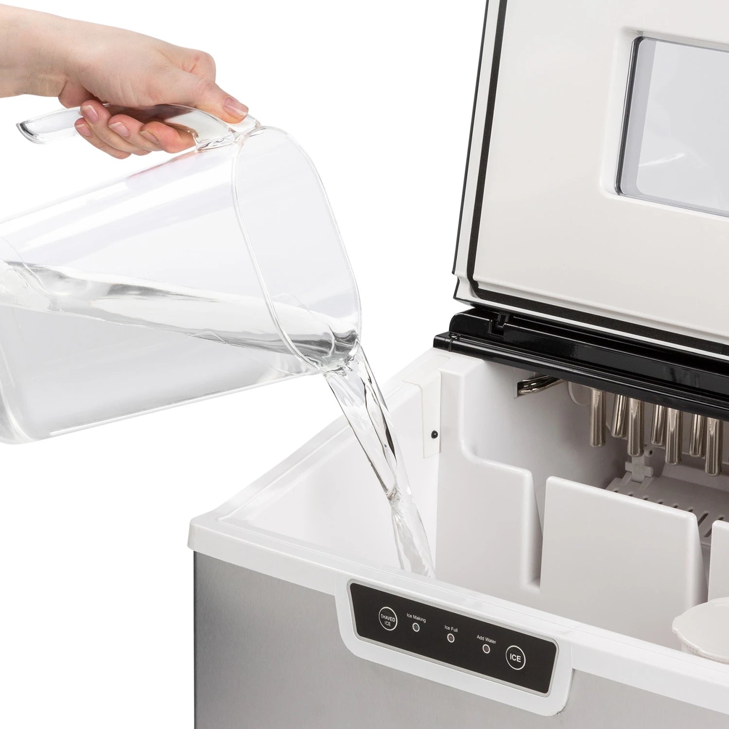 ICE MAKER KLARSTEIN HOMEMADE CUBE MACHINE 20KG/24H 1,9L SILVER Dominant color silver/gray