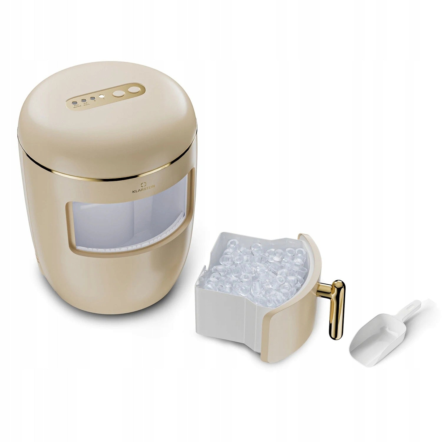 ICE MAKER KLARSTEIN PASSAU 15 KG/24 H AUTOMATIC CLEANING Dominant color beige/brown