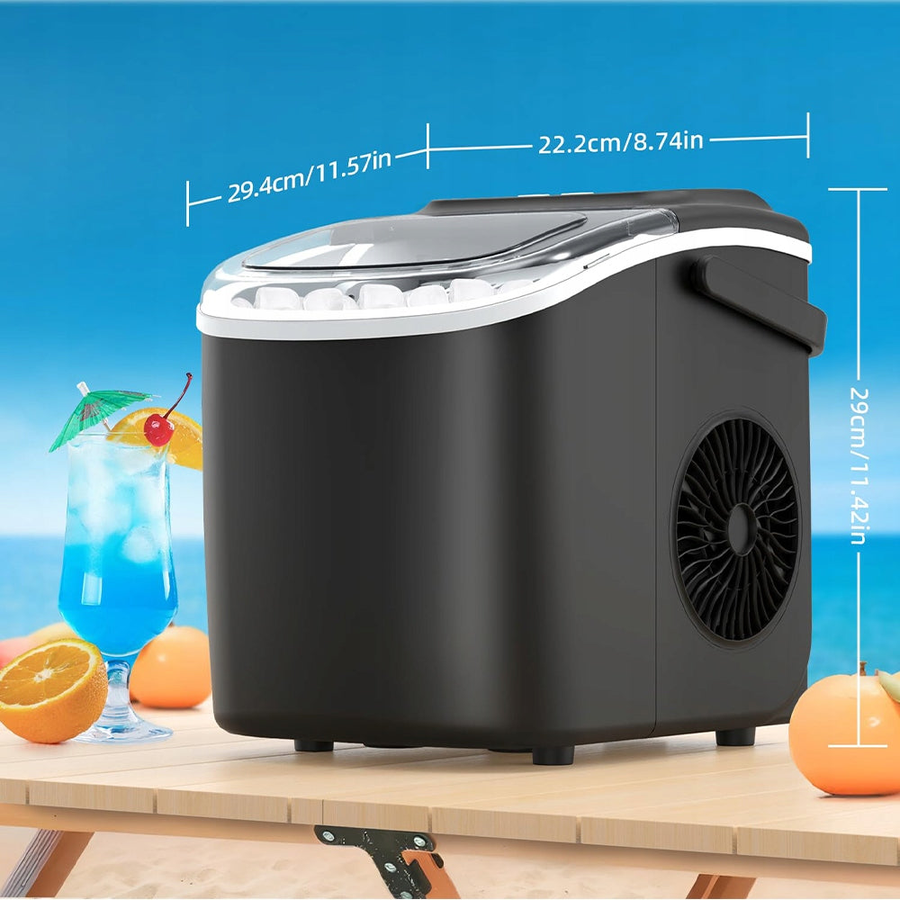 ICE MAKER WITH AUTOMATIC SHUT-OFF FUNCTION AND TRANSPARENT LID Manufacturer code Automatyczna maszyna do lodu