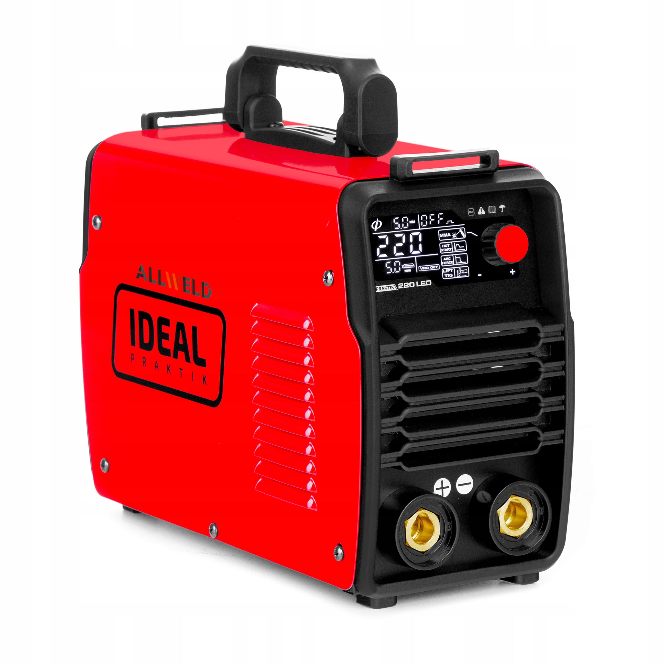 IDEAL PRAKTIK 220 LED SYNERGY 230V 220A MMA TIG LIFT INVERTER WELDING MACHINE Manufacturer code Spawarka Ideal Praktik 220 LCD Synergy