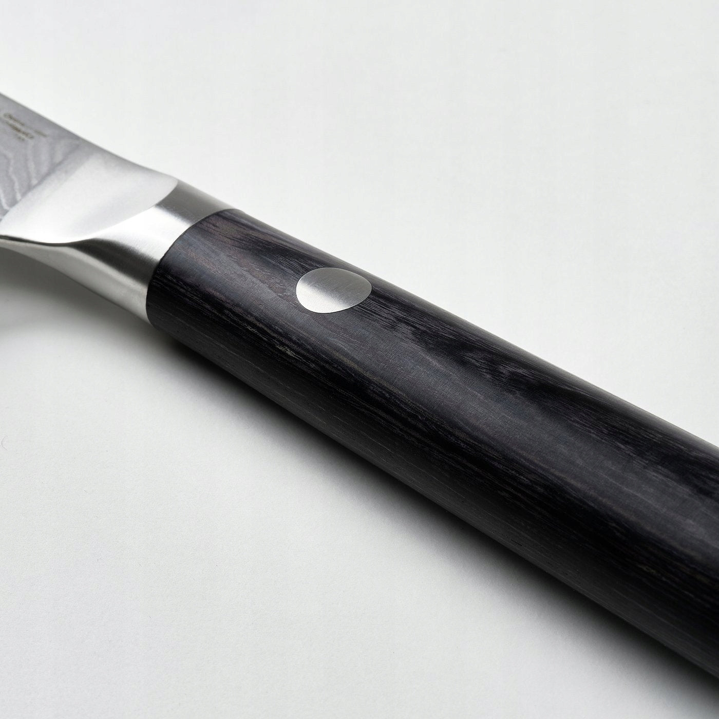 IKEA FJALLRODING Vegetable Knife, Damascus Steel /Black, 10 cm Blade length 18 cm