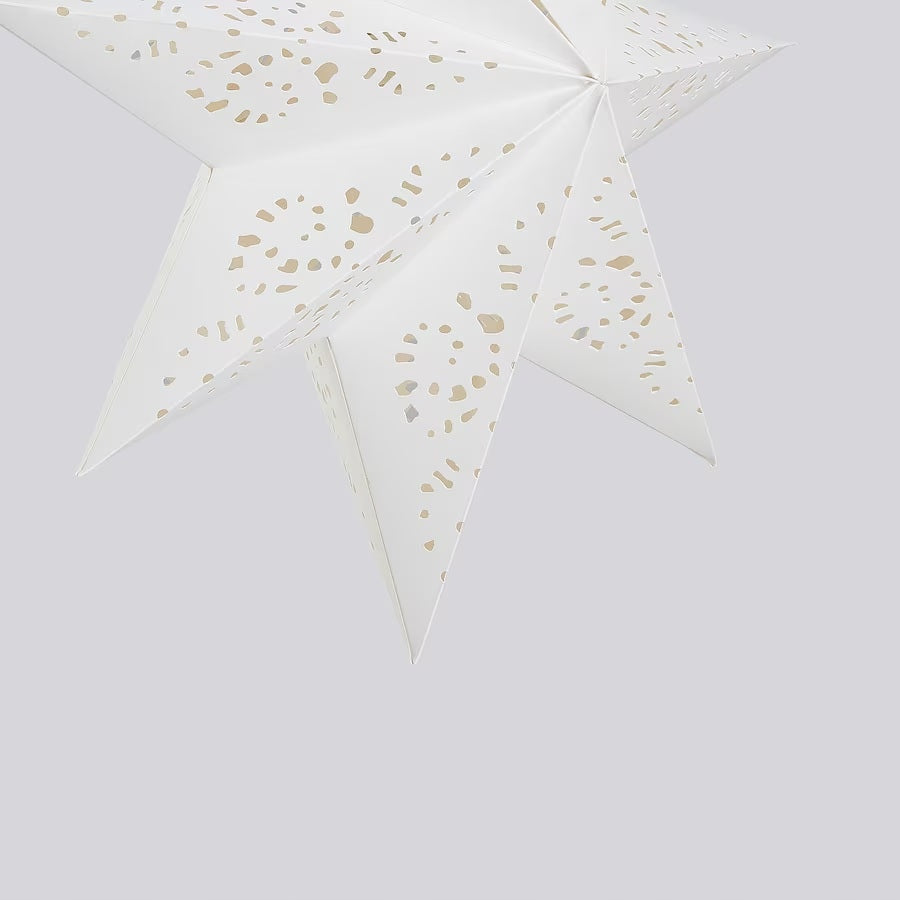 IKEA STRALA Christmas star lamp standing lampshade lace 48 cm ORIGINAL Manufacturer code 606.005.51 303.325.26 305.840.34