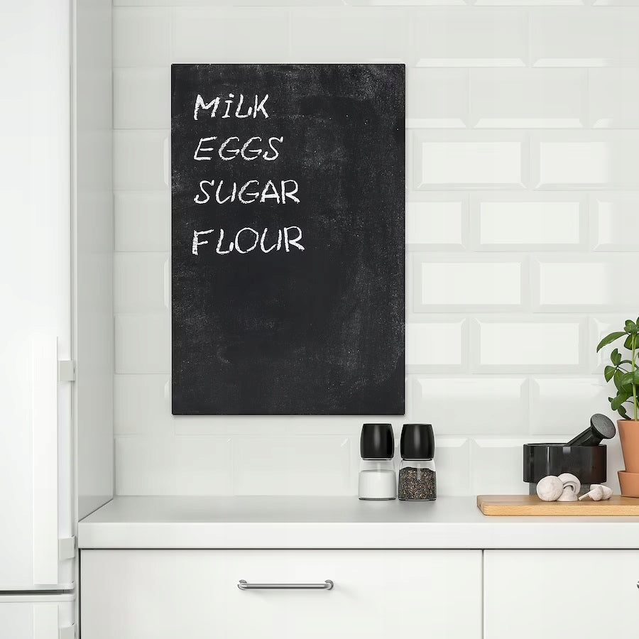 IKEA SVENSAS Magnetic board for dry erase notes black 40x60 cm Manufacturer code 20440362