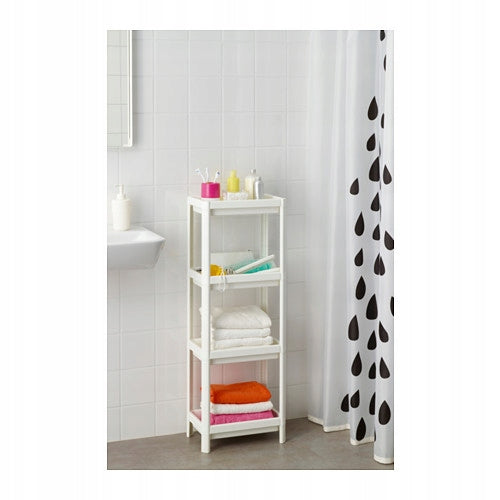 IKEA VESKEN Bathroom Shelving Unit Bathroom SHELF White Brand IKEA