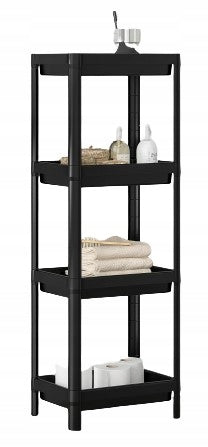 IKEA VESKEN Bathroom shelving unit black 23 x 36 x 100 cm Brand IKEA