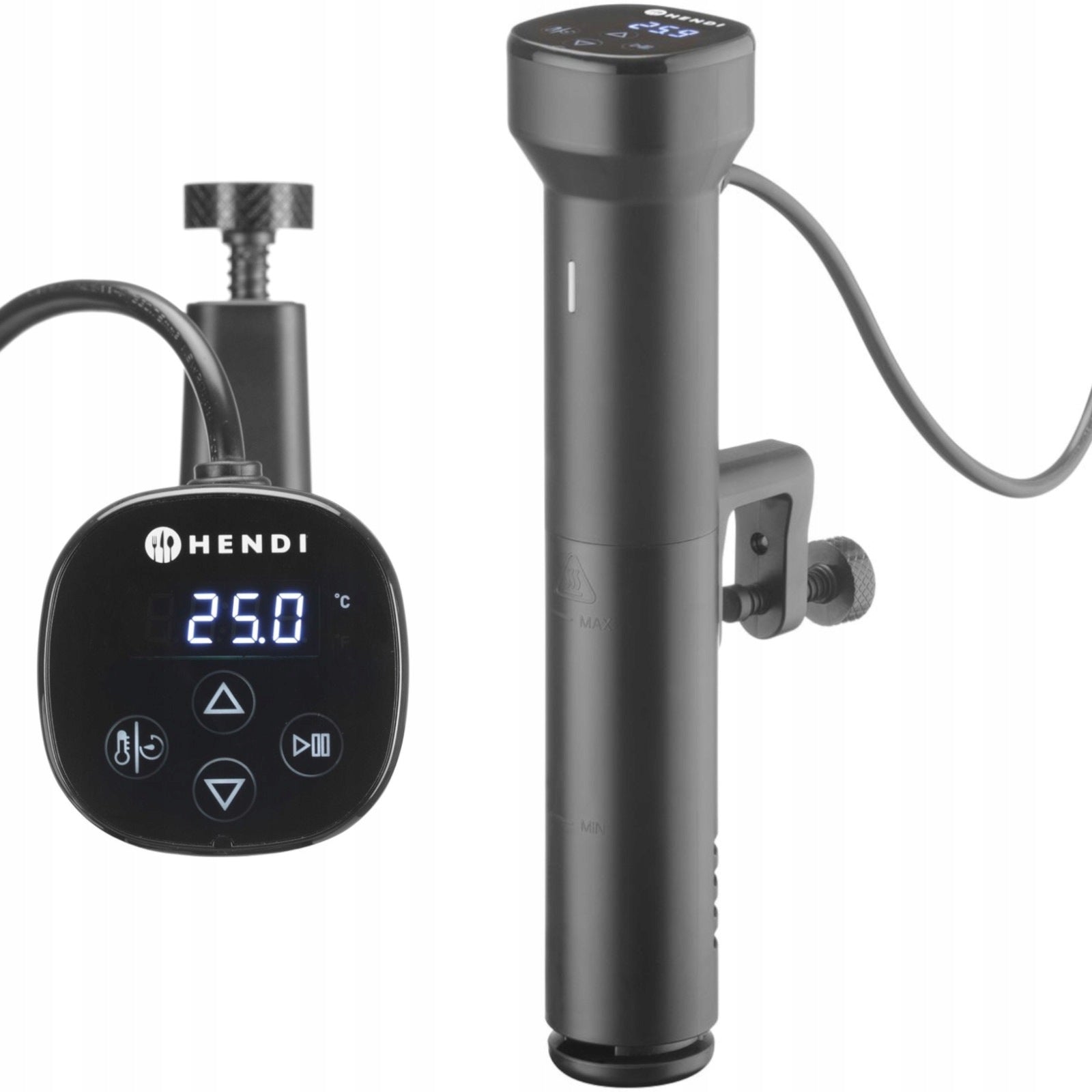IMMERSION CIRCULATOR HENDI FOR SOUS VIDE 30L 1200W 220-240V STAINLESS STEEL