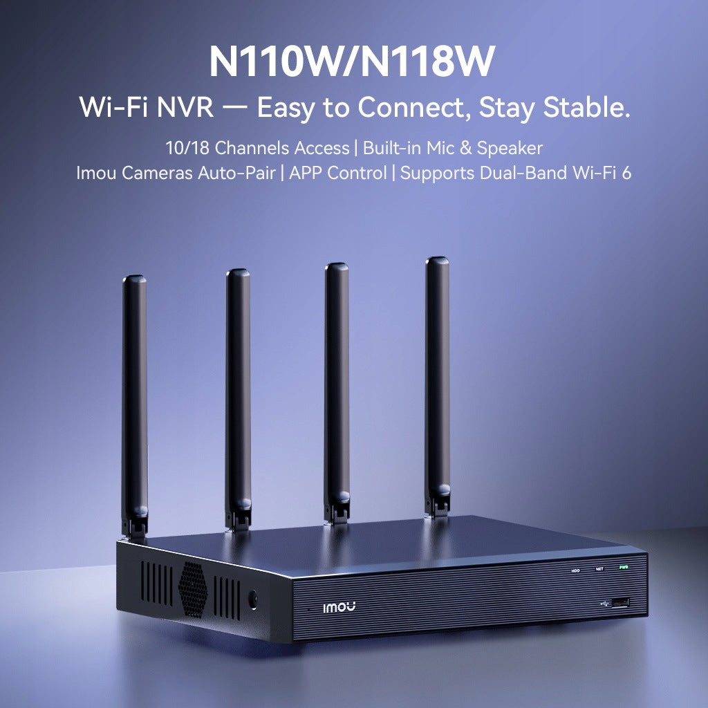 IMOU N118 Rejestrator CCTV NVR 18 Kanałów 8MP HDMI 4K H.265 Packaging status original