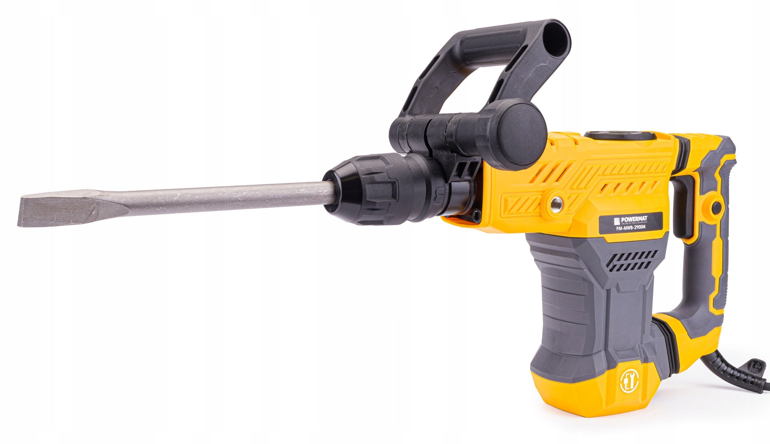 IMPACT DEMOLITION HAMMER FOR FORGING 18J SDS-MAX 2900W CHISEL CASE SET Manufacturer code Powermat PM-MWB-2900 / PM0833
