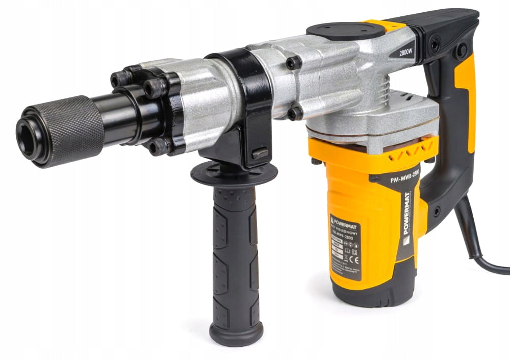 IMPACT DEMOLITION HAMMER FOR FORGING STRONG 15J 2800W SDS HEX + CHISEL CASE Brand Powermat