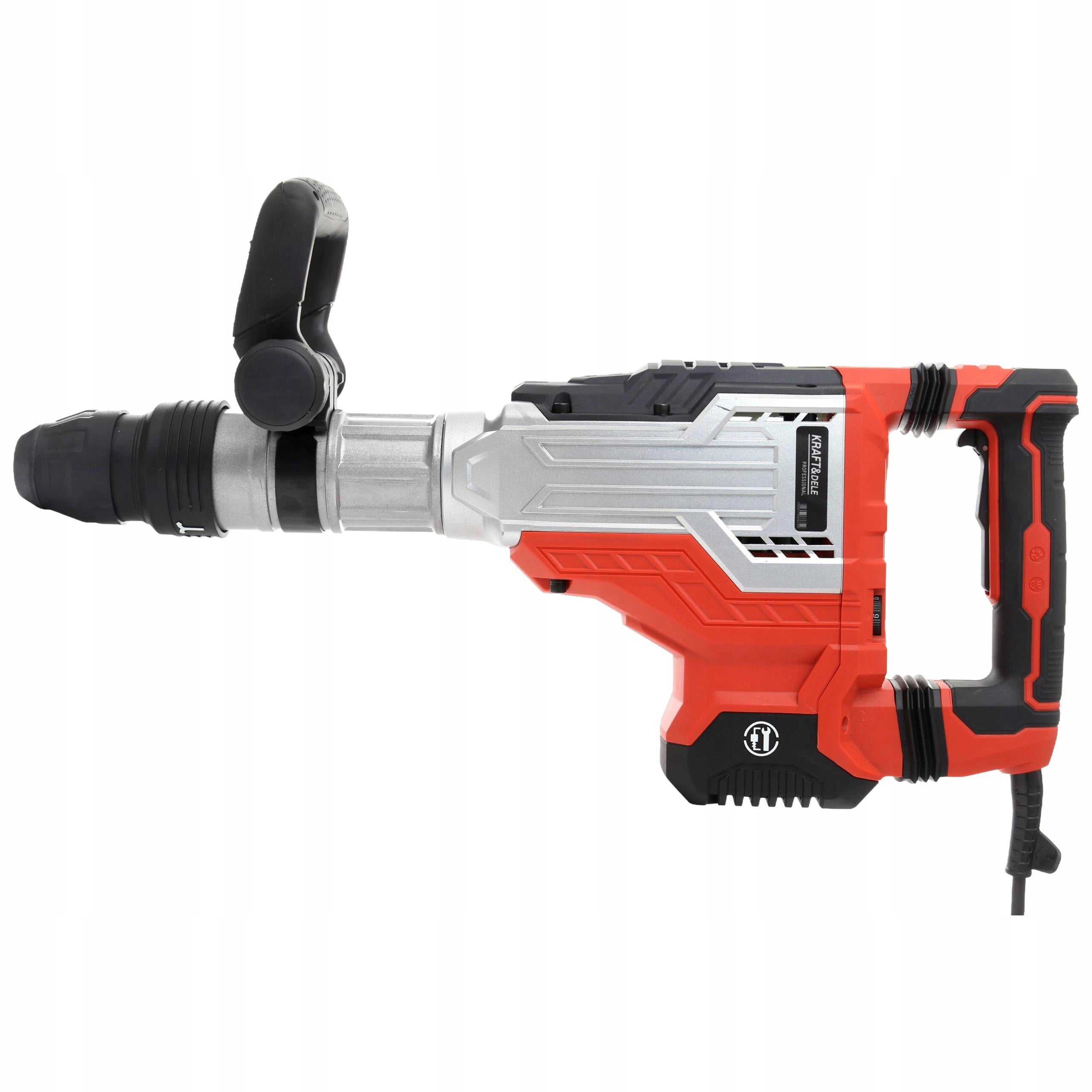 IMPACT DEMOLITION HAMMER SDS MAX SUITCASE 2 CHISELS 2600W 48J FOR CONCRETE Packaging status original