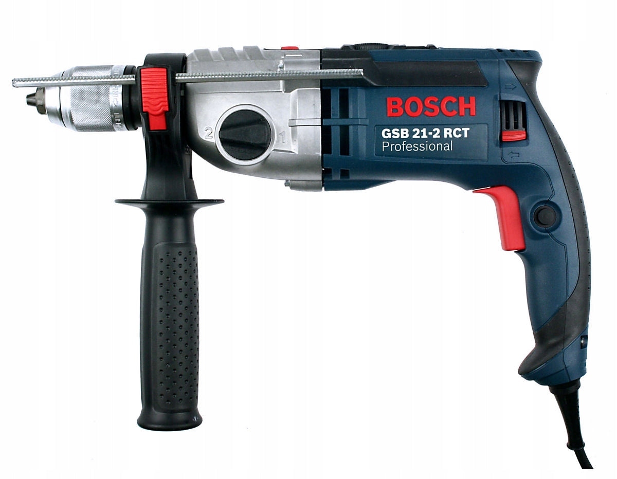 IMPACT DRILL 1300W GSB 21-2 RCT BOSCH SUITCASE Packaging status original