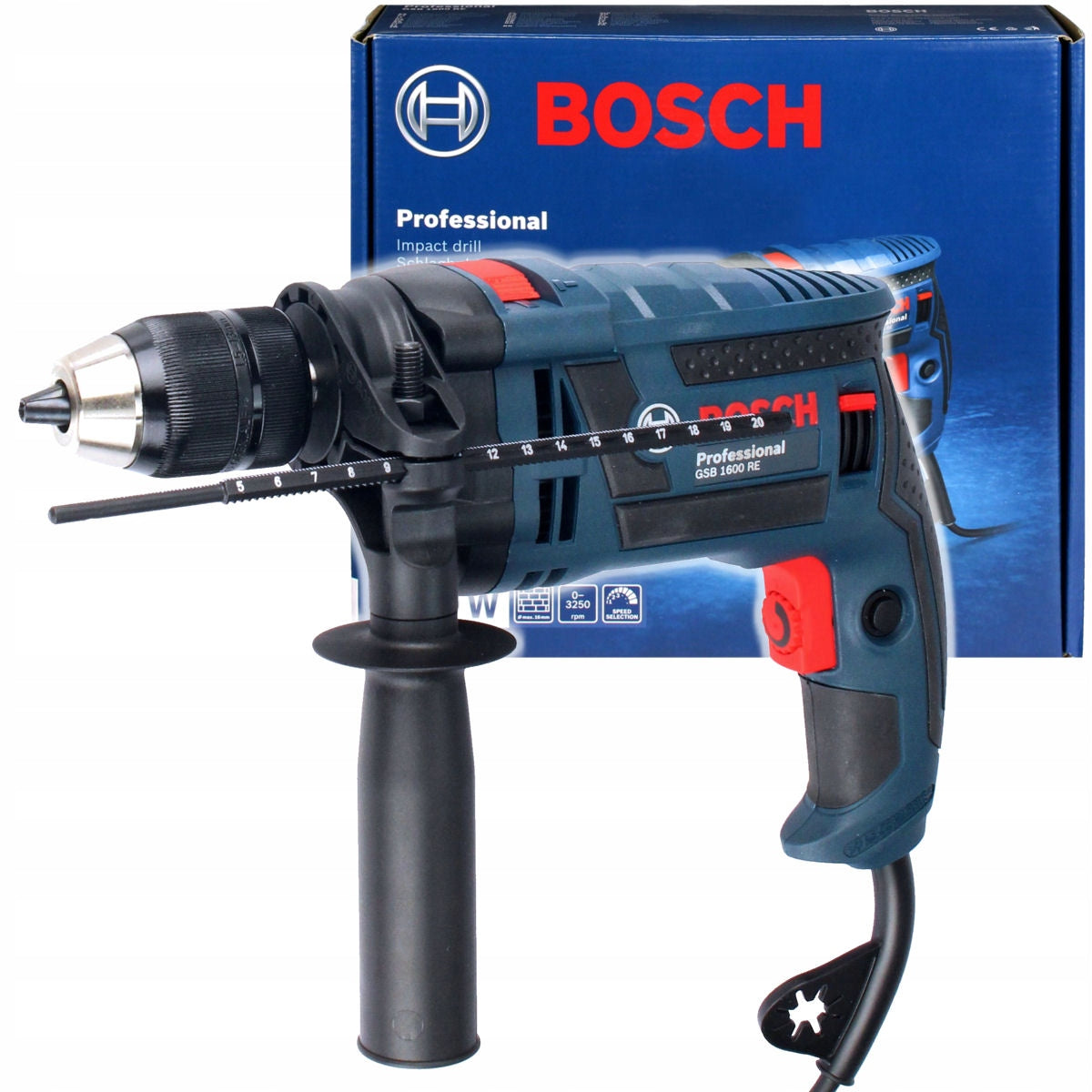 IMPACT DRILL 750W GSB 1600 RE BOSCH