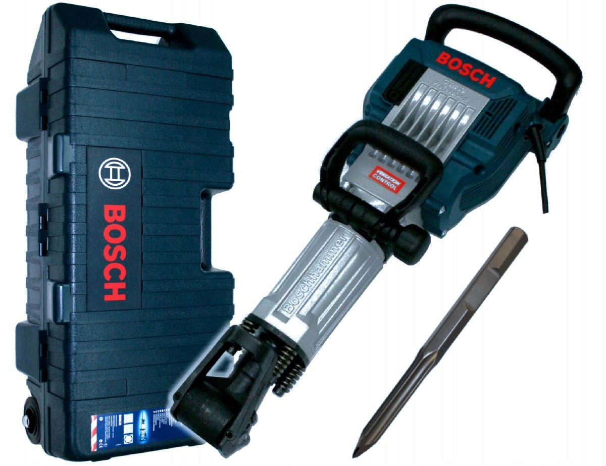 IMPACT HAMMER 1750W GSH 16-30 BOSCH HEX handle 30mm 16kg + CHISEL