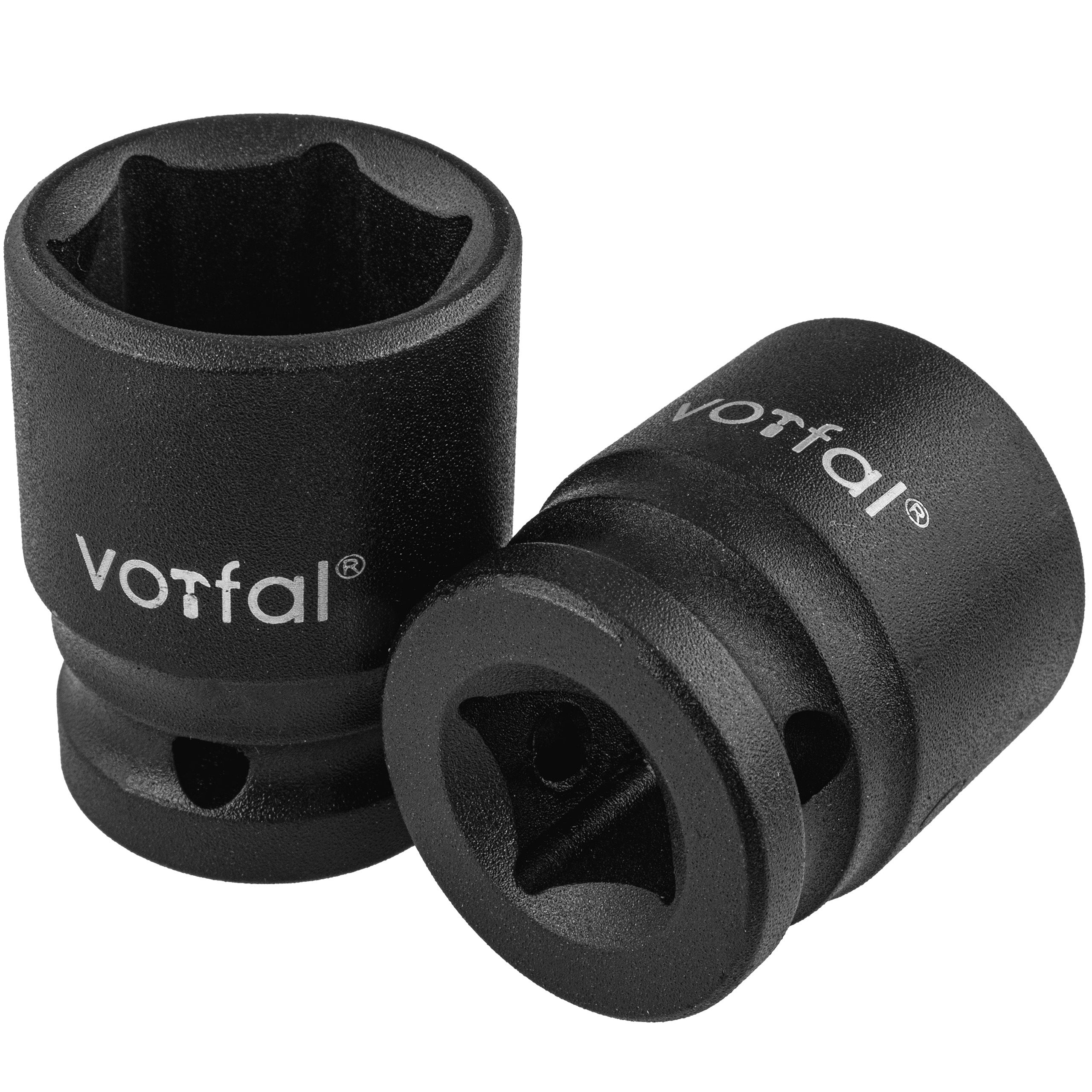 IMPACT SOCKET SET 10-24MM IMPACT SOCKETS 1/2 IMPACT 13 EL CR-MO Key type socket
