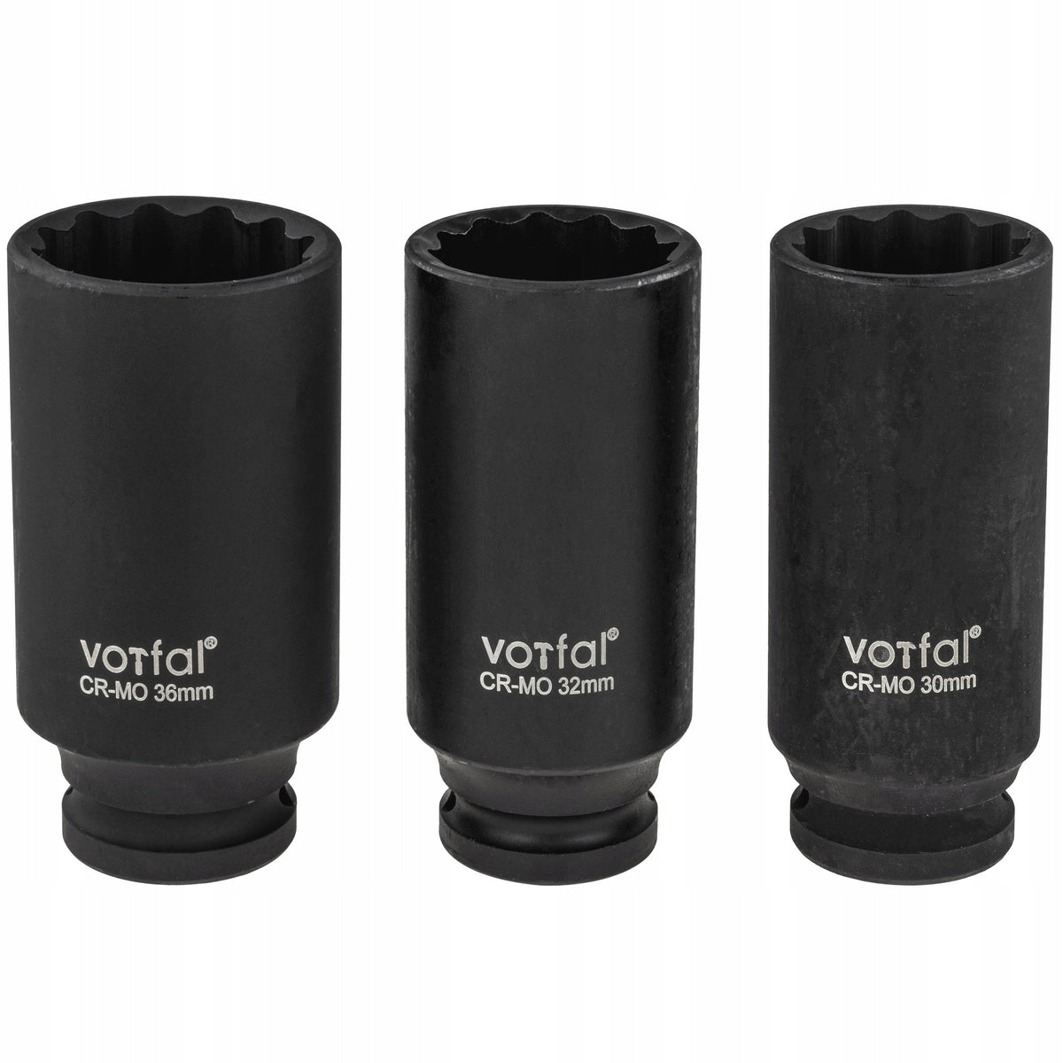 IMPACT SOCKETS IMPACT WRENCHES FOR SHAFT HUBS 1/2" 30-36 MM 12-ANGLE VW AUDI Manufacturer code V08125_1