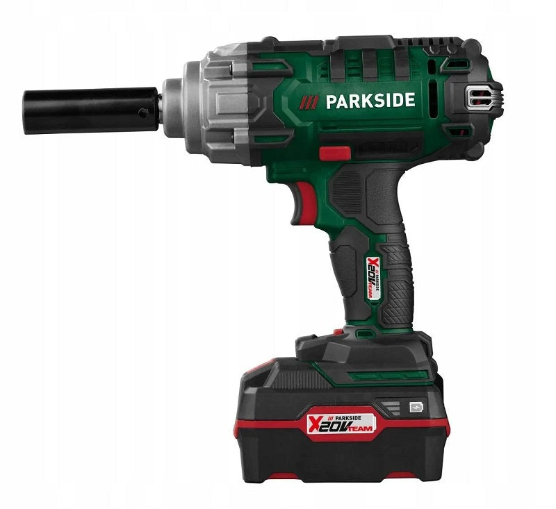 IMPACT WRENCH PARKSIDE PASSK C4 20 V BATTERY PACK CHARGER + CASE Brand Parkside