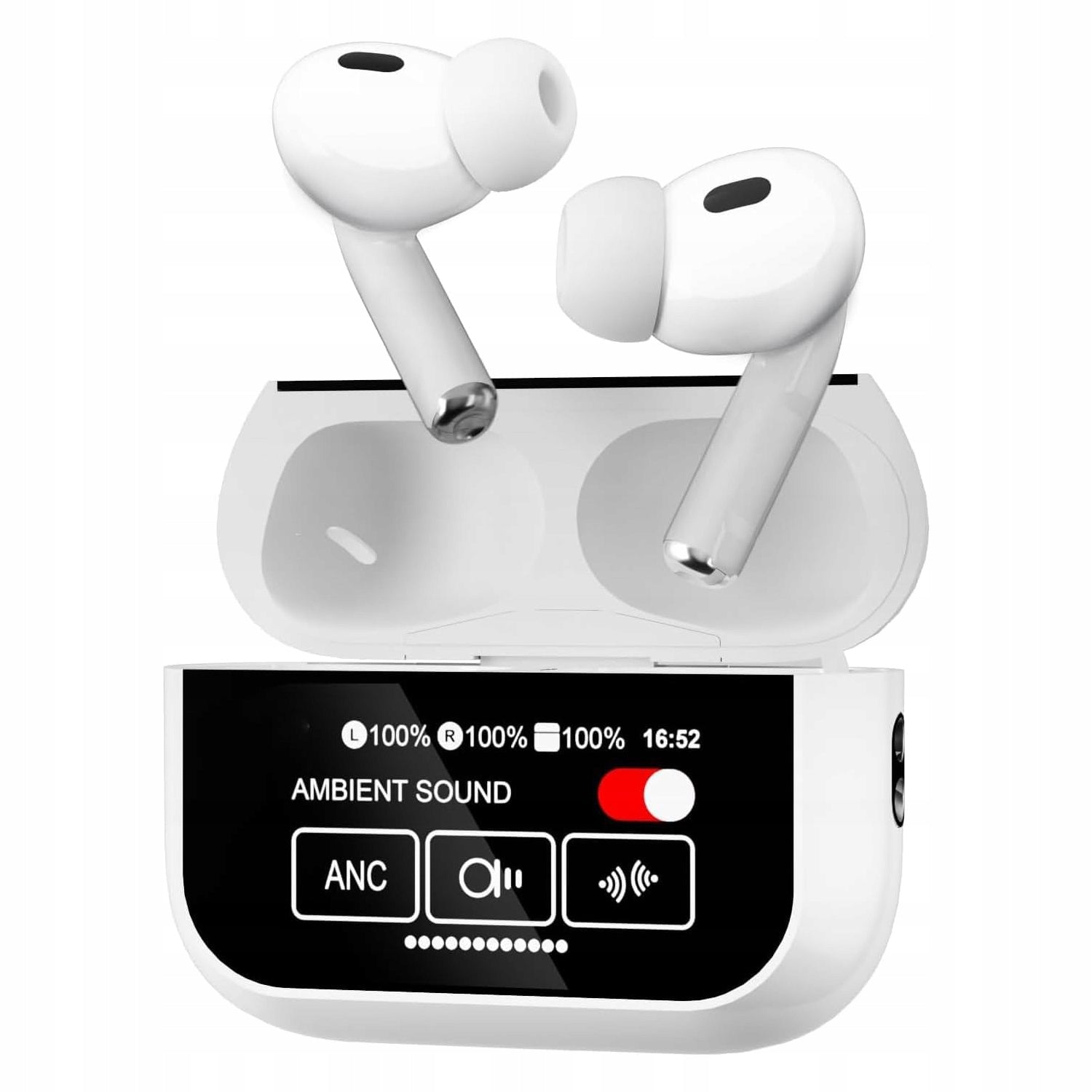 IN-EAR HEADPHONES WITH TRANSLATOR 144 LANGUAGES FOR LANGUAGE LEARNING/TRAVEL/BUSINESS Packaging status original