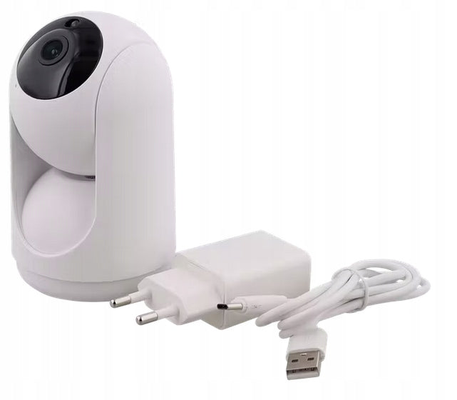 INDOOR CAMERA WIFI FULL HD BABY MONITOR ELECTRONIC MICRO-SD WHITE Packaging status original