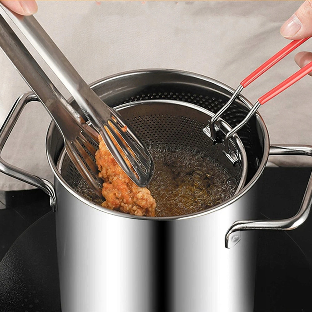 INDUCTION AIR FRYER 3L STAINLESS STEEL WITH HEAT-INSULATING HANDLE Model Wielofunkcyjna frytkownica