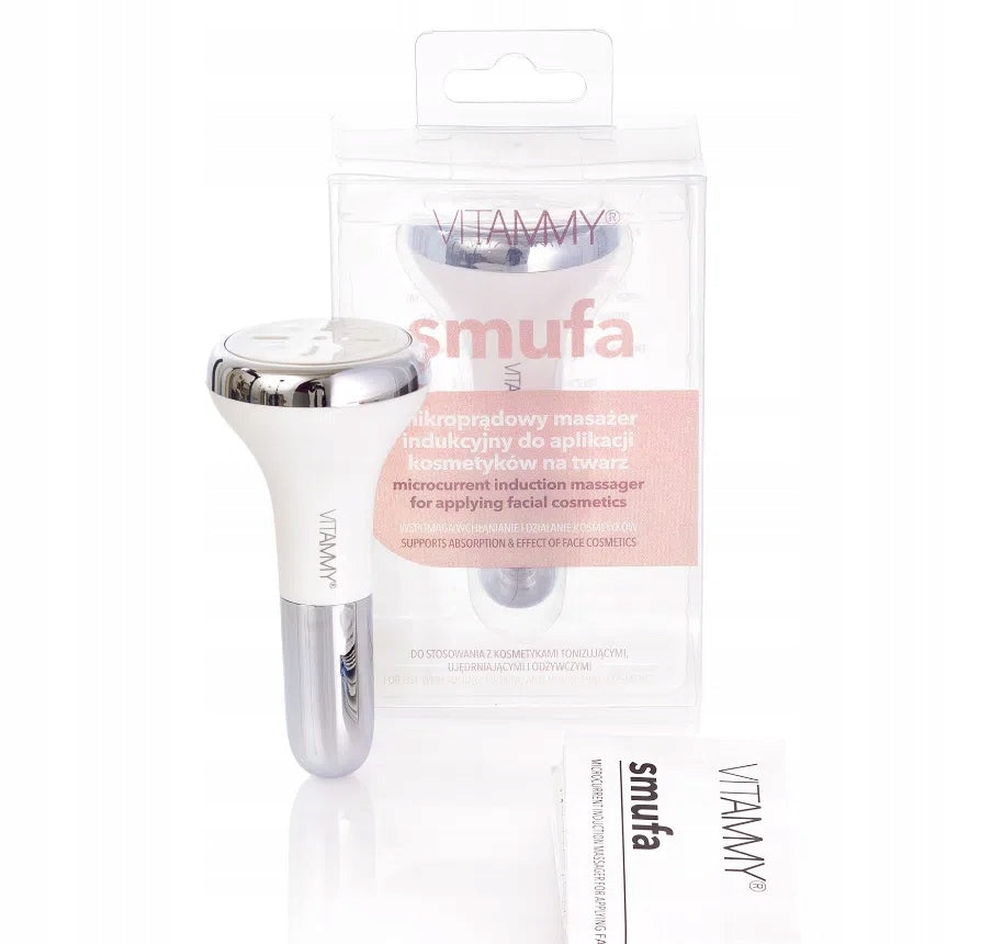 INDUCTION MASSAGER MICROCURRENT VITAMMY SMUFA NUTRITION LIFTING 8000 Hz