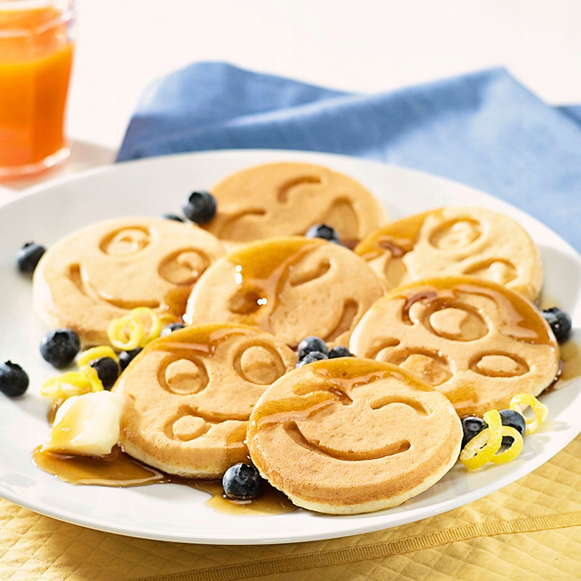 INDUCTION Pancake pan PANCAKES eggs FUNNY FACES 26cm Manufacturer code DO SMAŻENIA NALEŚNIKÓW Z RÓŻNYMI BUŹKAMI