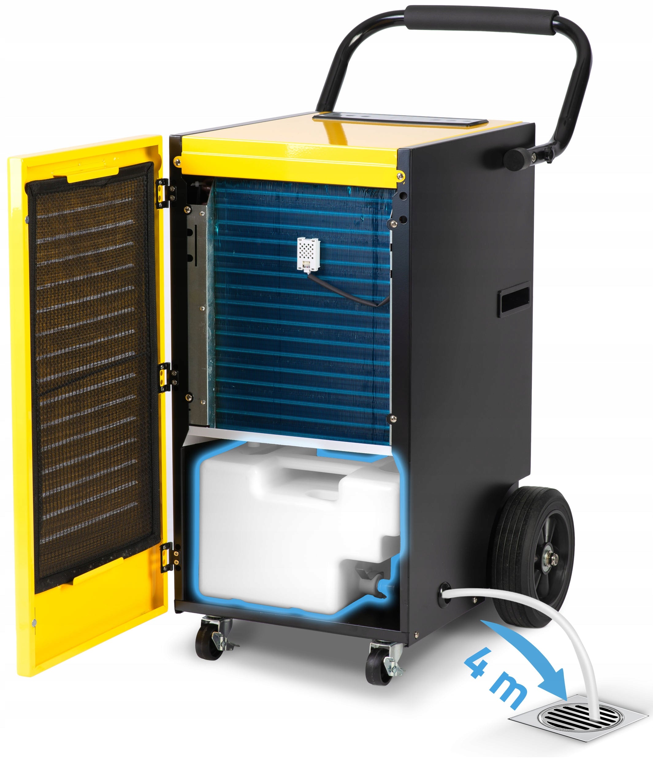 INDUSTRIAL DEHUMIDIFIER HM-482 CONSTRUCTION MOISTURE ABSORBER 70L/24H Medical device no