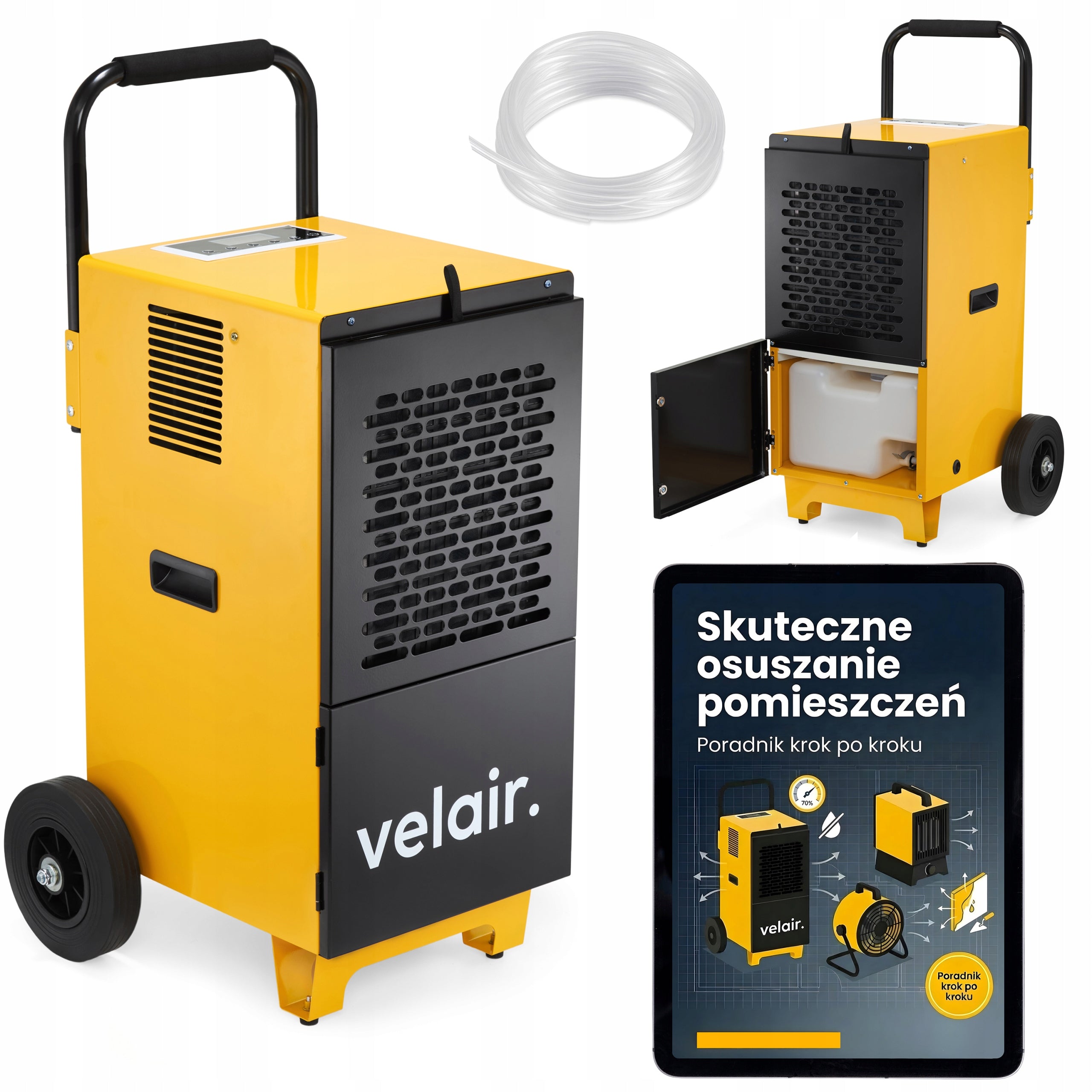 INDUSTRIAL DEHUMIDIFIER PRO70L CONSTRUCTION 70L/24H E-BOOK FREEBIE