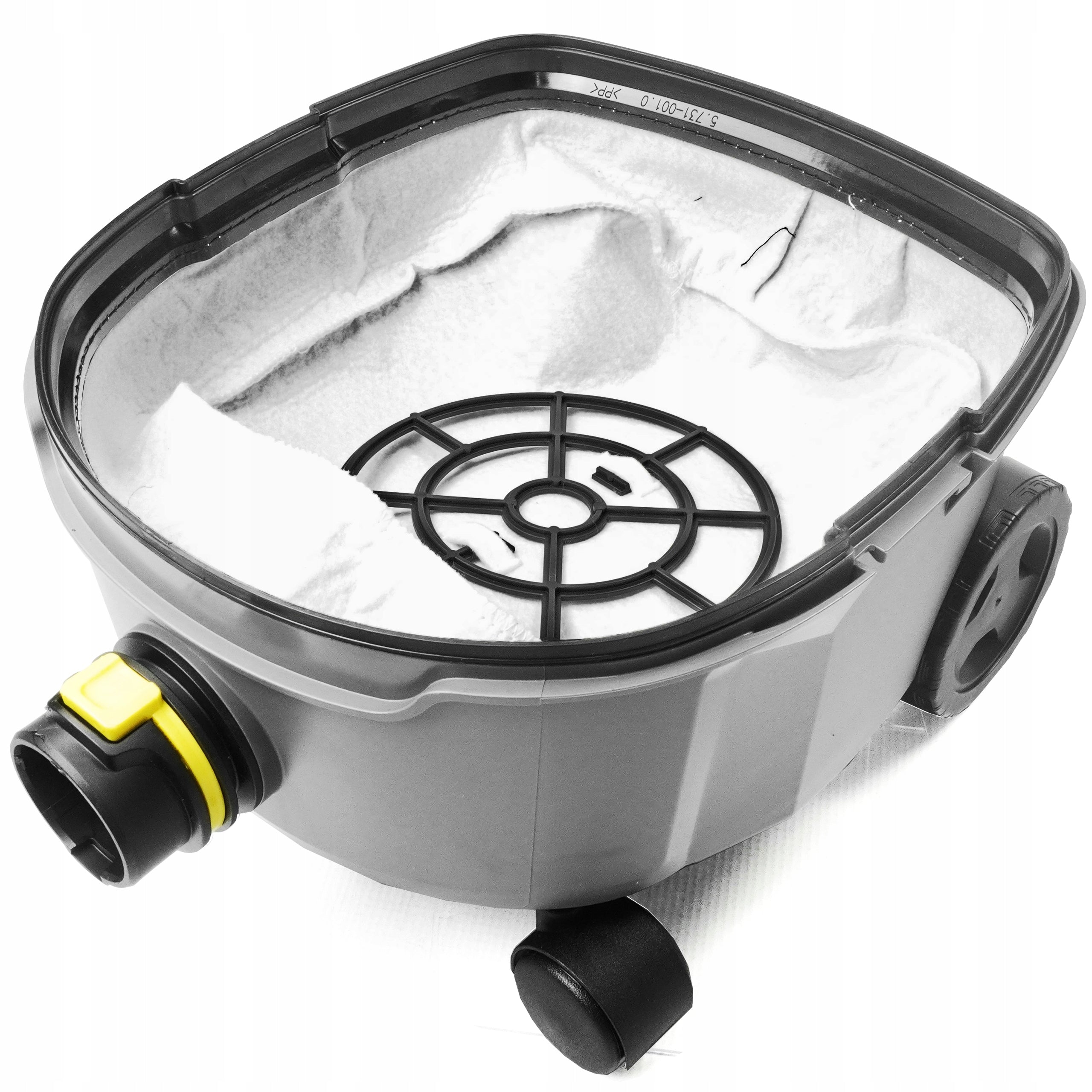 INDUSTRIAL VACUUM CLEANER UNIVERSAL QUIET KARCHER T 7/1 +10x BAGS + 2 SUCTION CUPS Vacuum cleaner type bagless bag