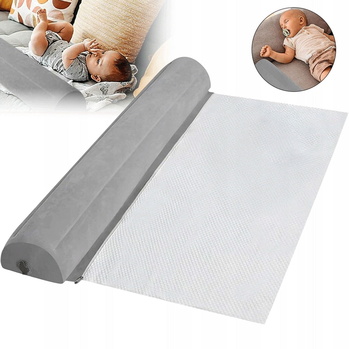 INFLATABLE BABY BED SIDE COVER ANTI-SLIP PROTECTIVE BARRIER