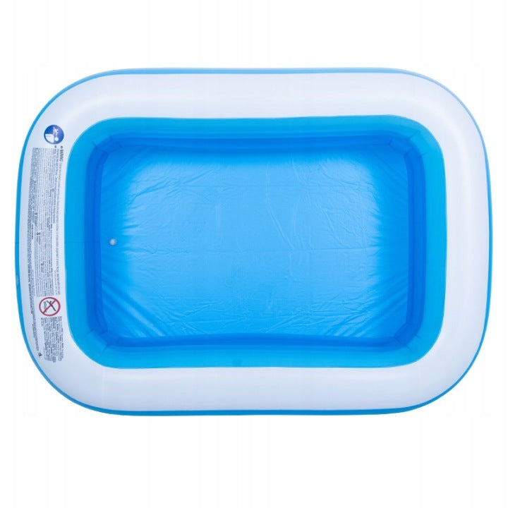 INFLATABLE GARDEN POOL FOR CHILDREN LARGE FAMILY RECTANGULAR 200X150 460L Brand SunClub