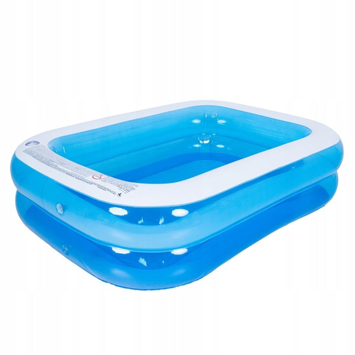 INFLATABLE GARDEN POOL FOR CHILDREN LARGE FAMILY RECTANGULAR 200X150 460L Manufacturer code ORLANDO
