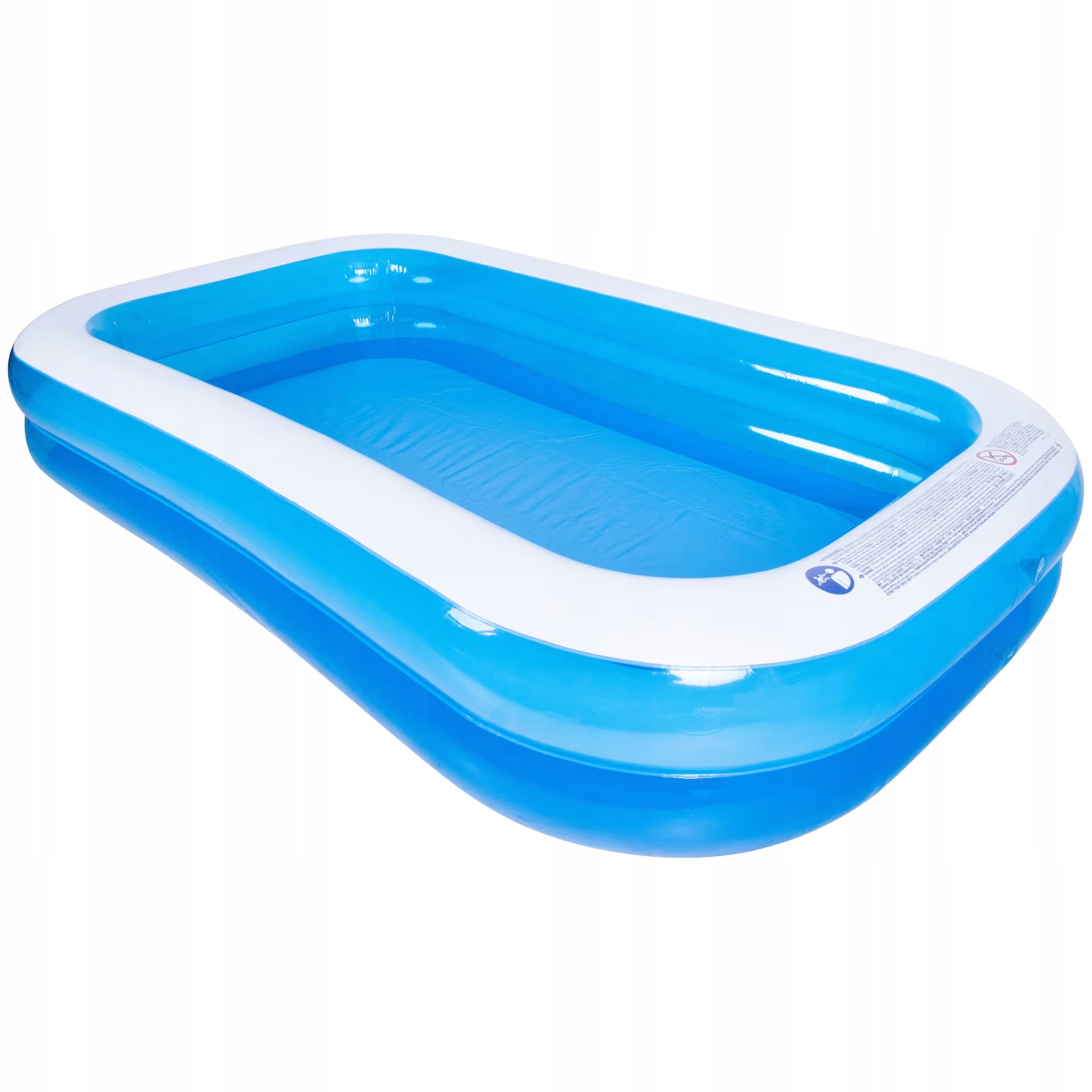 INFLATABLE GARDEN POOL REINFORCED LARGE FAMILY XXL 262 x 175 x 56 cm 770L Packaging status original