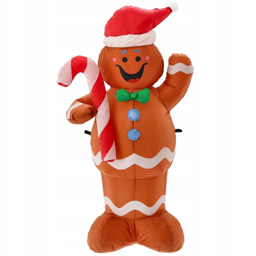 INFLATABLE GINGERBREAD LED 150cm ILLUMINATED FOR BALCONY TERRACE FOR CHRISTMAS GIFT EAN (GTIN) 5900779852440