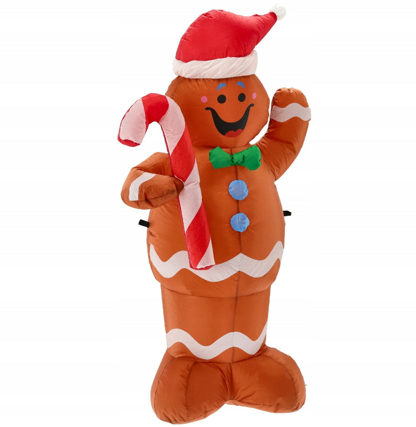 INFLATABLE GINGERBREAD LED 150cm ILLUMINATED FOR BALCONY TERRACE FOR CHRISTMAS GIFT Manufacturer code SUN2440