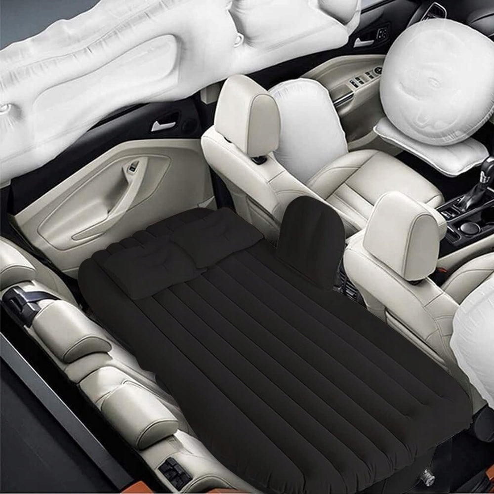 INFLATABLE MATTRESS BED FOR CAR 2IN1 PILLOW PUMP COVER Brand no brand