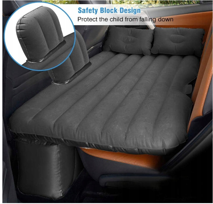 INFLATABLE MATTRESS BED FOR CAR + PUMP Brand Bass