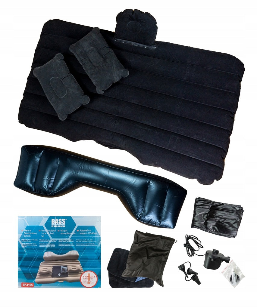 INFLATABLE MATTRESS BED FOR CAR + PUMP