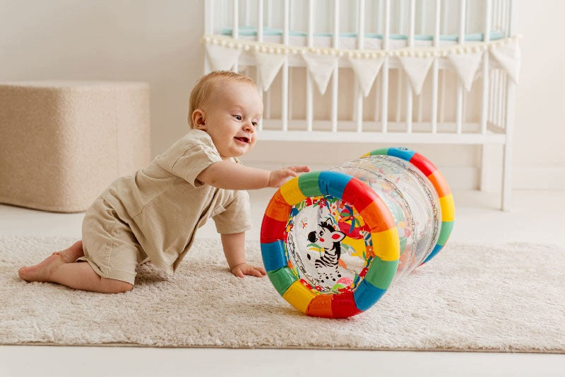 INFLATABLE ROLLER DUMEL DD 30841 RATTLE 4 WAYS TO PLAY
