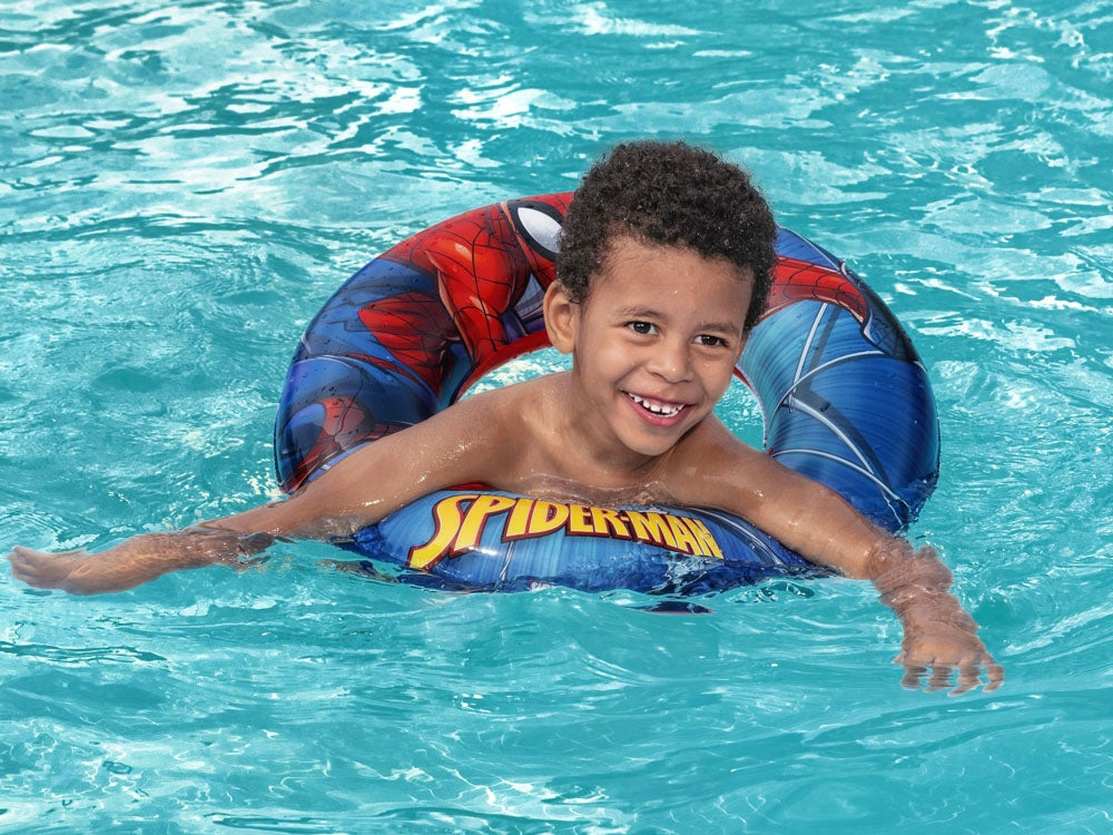 INFLATABLE SWIMMING WHEEL FOR CHILDREN SPIDER MAN Brand Bestway